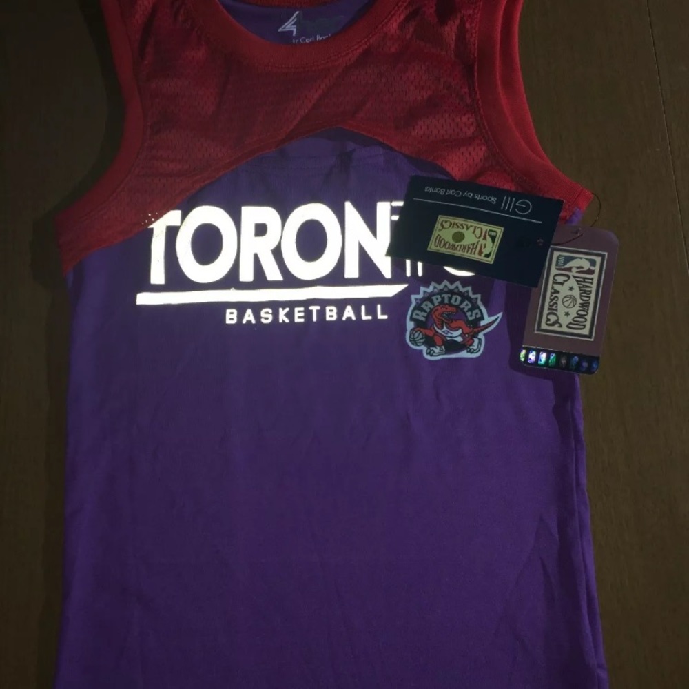 NBA Toronto Raptors Women’s Jersey G-lll 4her, S